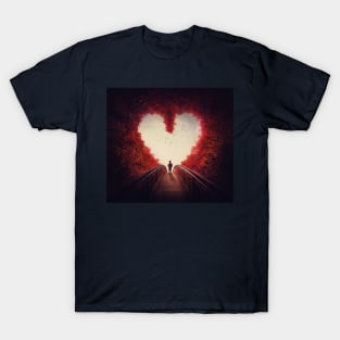 Follow your heart, autumn mood T-Shirt